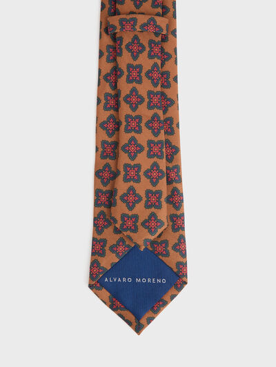 CORBATA PRINTED NARANJA