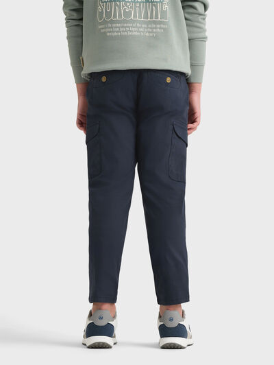 PANTALON BUFALO KIDS AZUL MARINO