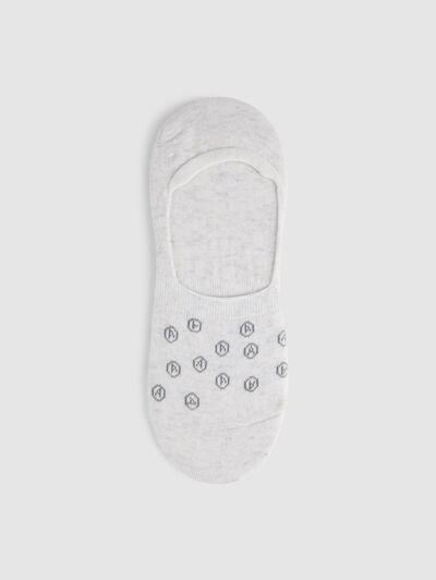 CALCETINES INVISIBLES GRIS