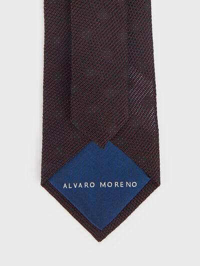 CORBATA GRENADINE BURDEOS