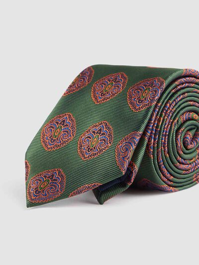 CORBATA JACQUARD MF VERDE