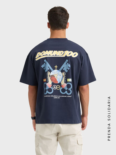 CAMISETA DOMUND AZUL MARINO
