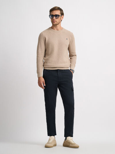 PANTALON CARGO ELVIS AZUL MARINO