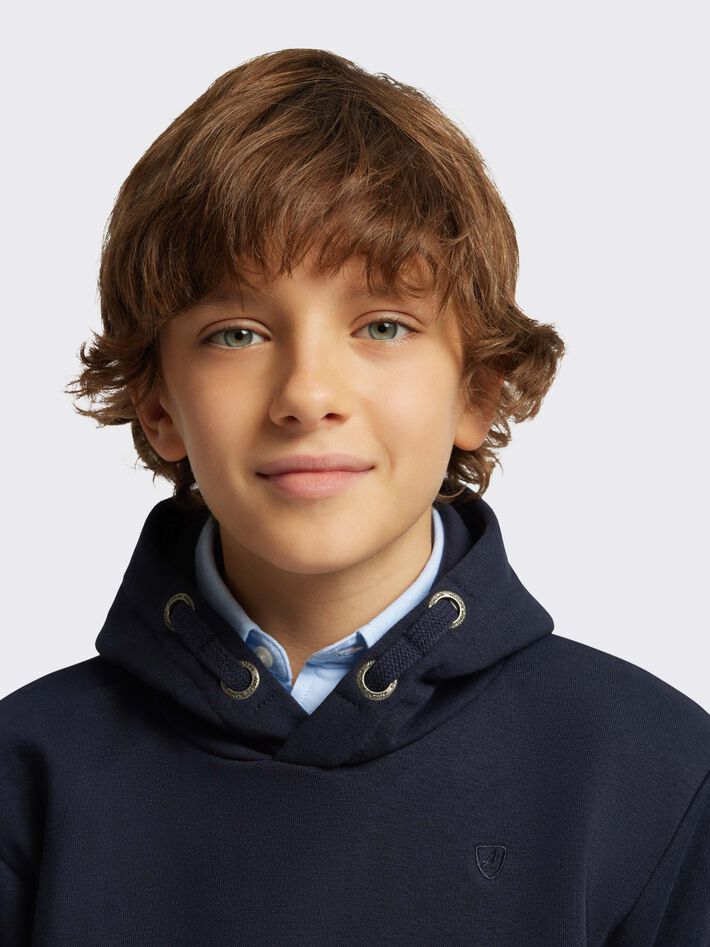 SUDADERA DEREK KIDS MARINO