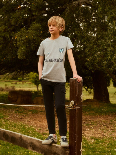 CAMISETA GRAND KIDS GRIS