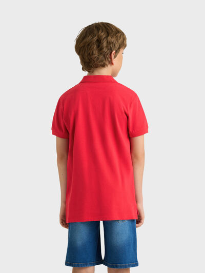 POLO WARHOL KIDS ROJO