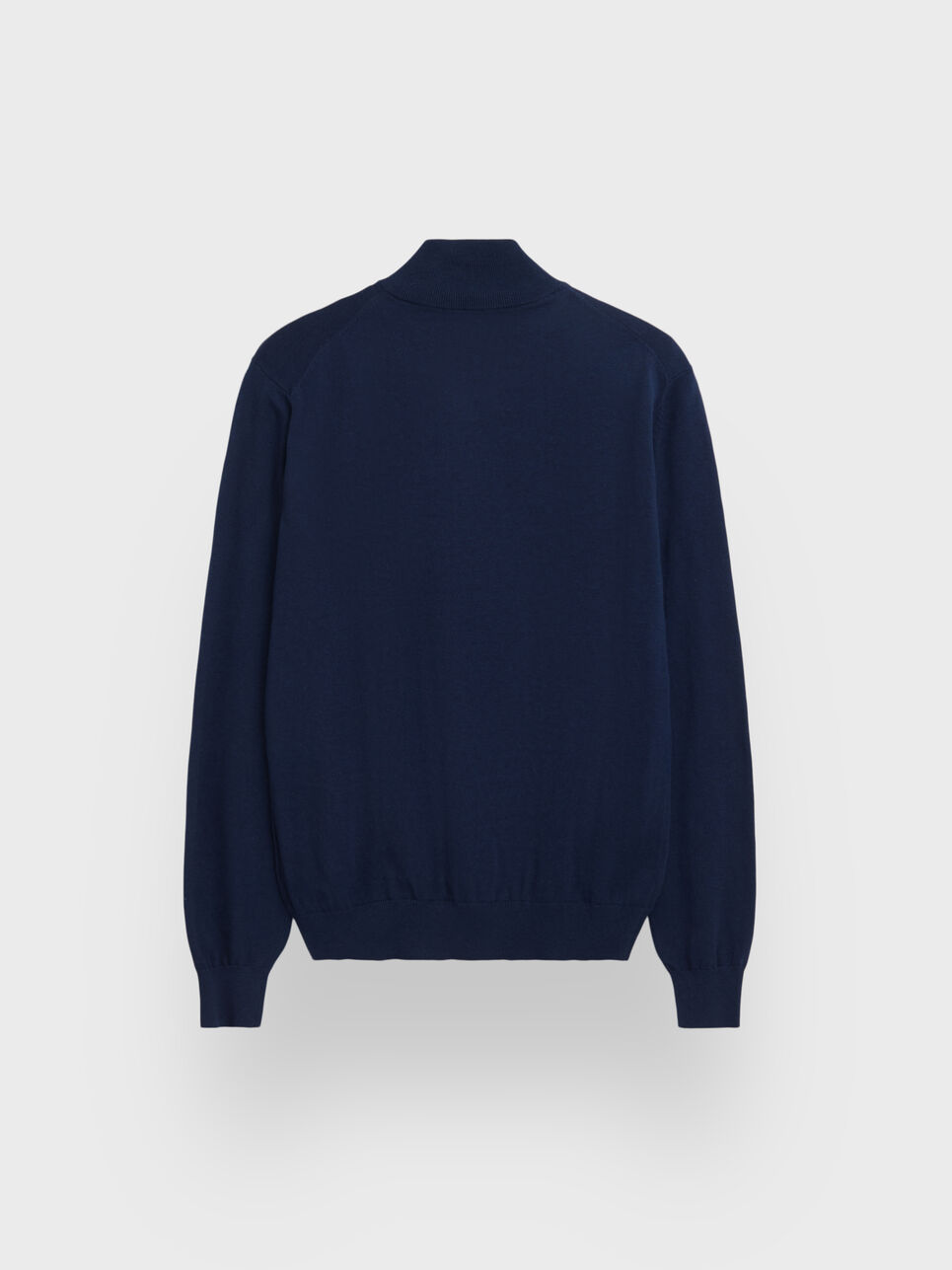 JERSEY BUTTON COLLAR