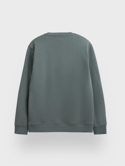 SUDADERA LOGO VERDE