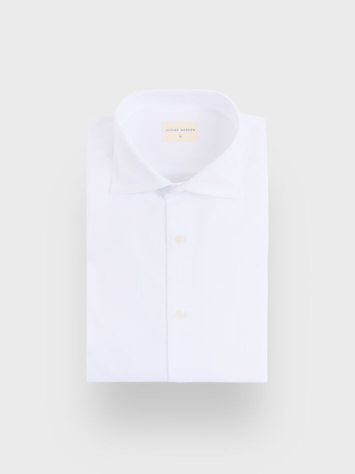 CAMISA DIAGONAL ROMA BLANCO