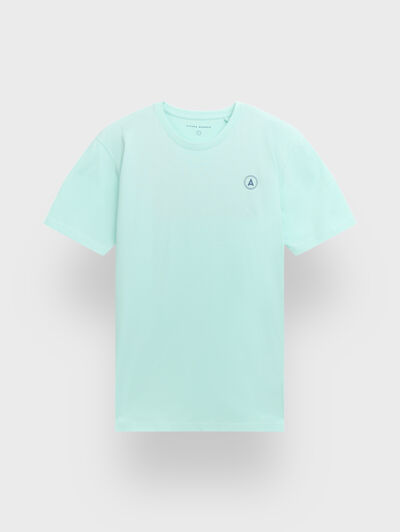 CAMISETA RUBBER VERDE AGUA