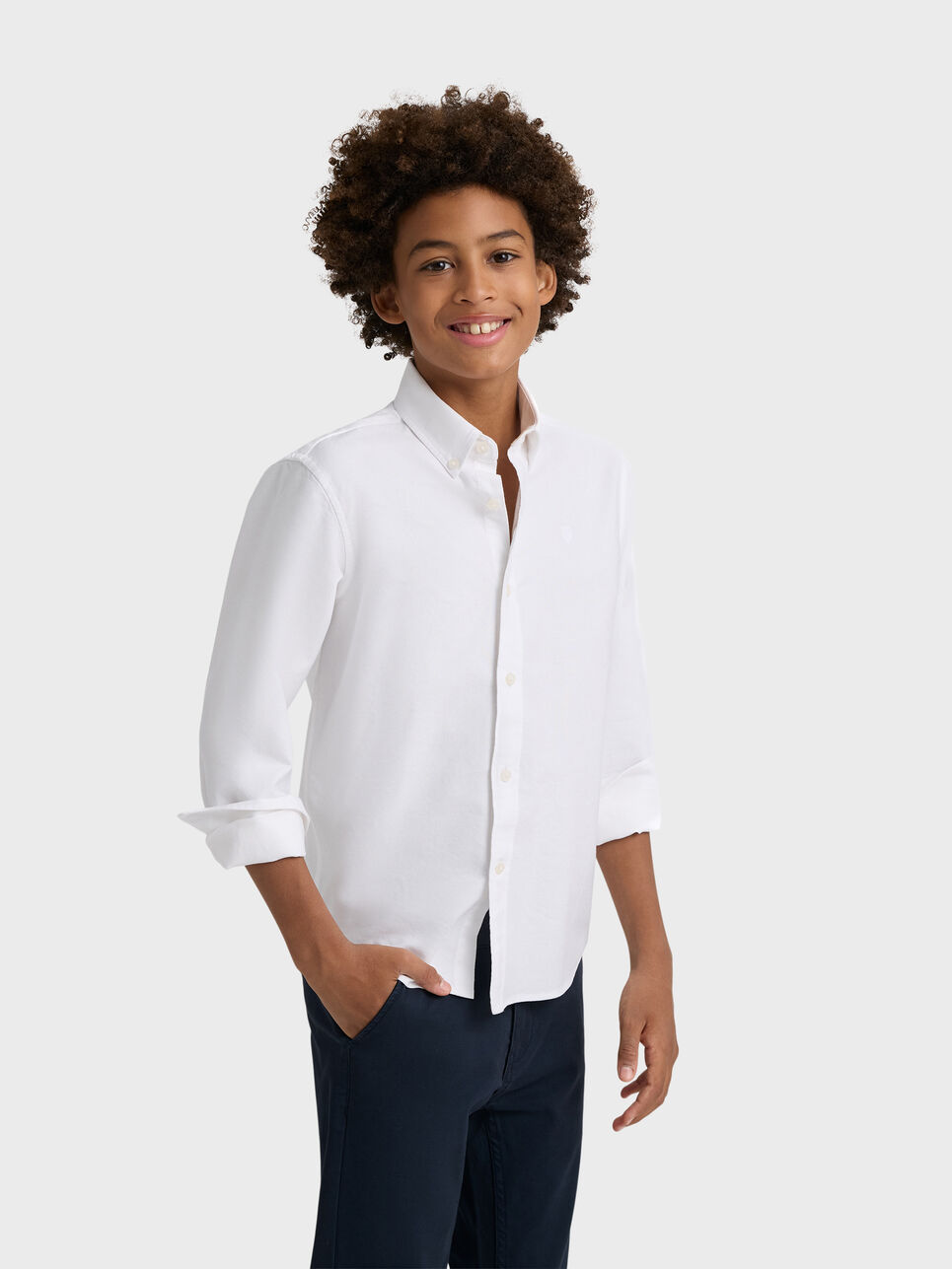 CAMISA OXFORD SOLID KIDS
