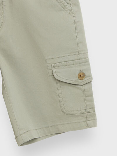 BERMUDA CARGO KIDS VERDE