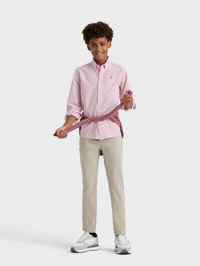 CAMISA OXFORD STRIPES KIDS