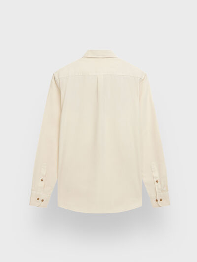 CAMISA PANAMA BOLSILLOS CRUDO