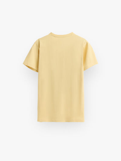 CAMISETA CREW AMARILLO