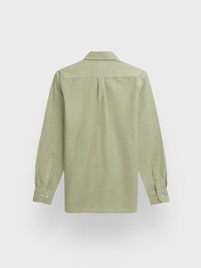 CAMISA POPELIN VERDE
