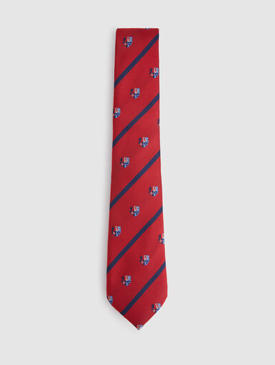 CORBATA JACQUARD MF ROJO