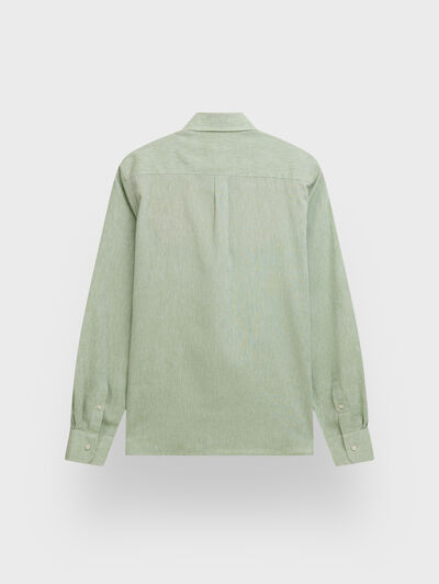 CAMISA LINO ALEX VERDE