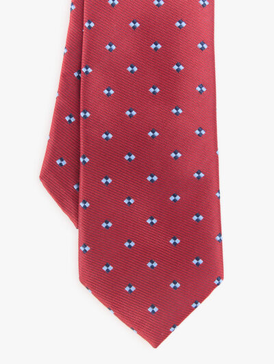 CORBATA JACQUARD MF KIDS ROJO