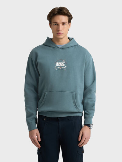 SUDADERA SUNDAY AZUL