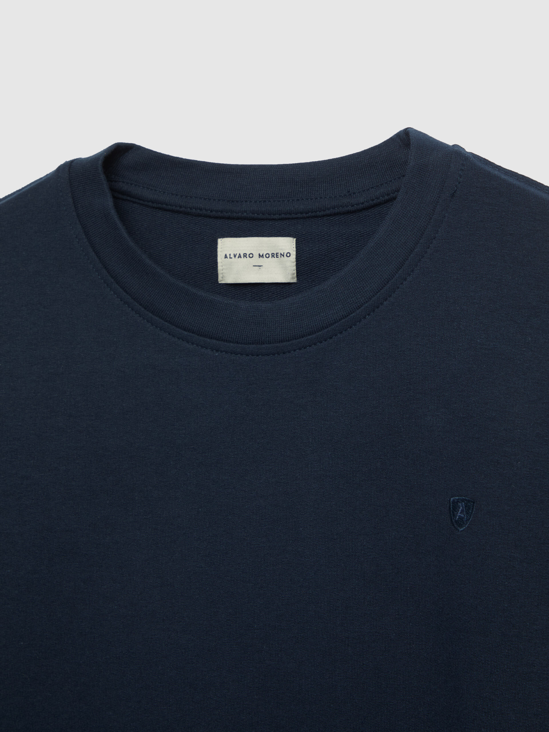 Sudadera basica new arrivals azul marino