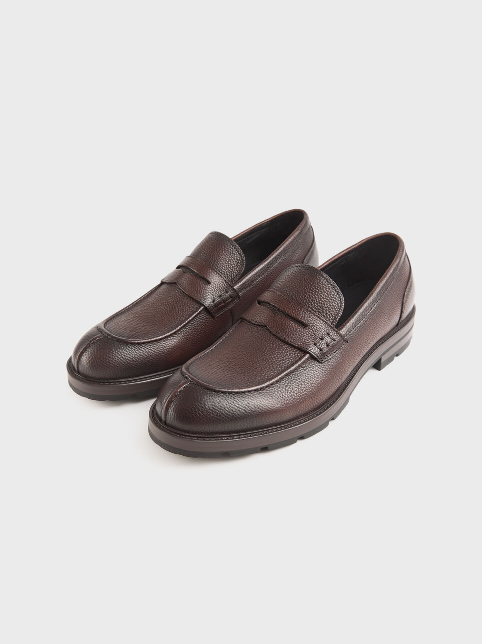 MOCASIN BORDON  PIEL