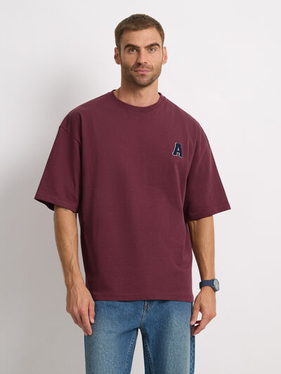 CAMISETA CORE BURDEOS