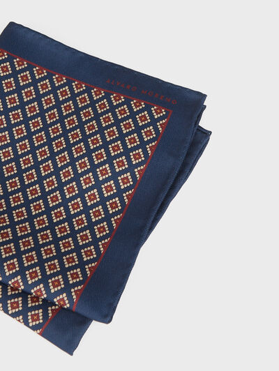 PA&Ntilde;UELO PRINTED AZUL MARINO