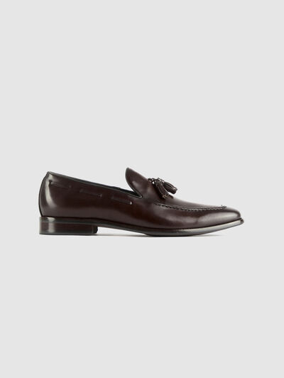 MOCASIN BORLAS MARRÓN