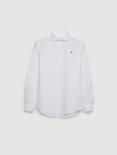 POLERA PIN POINT BLANCO