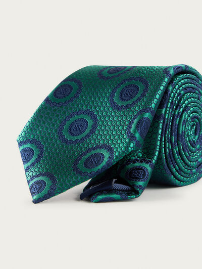 CORBATA JACQUARD MF VERDE