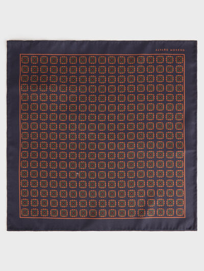 PA&Ntilde;UELO PRINTED AZUL MARINO