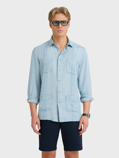 CUBANA TENCEL CELESTE