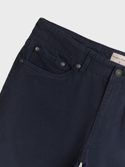 PANTALON 5 BOLSILLOS AZUL MARINO