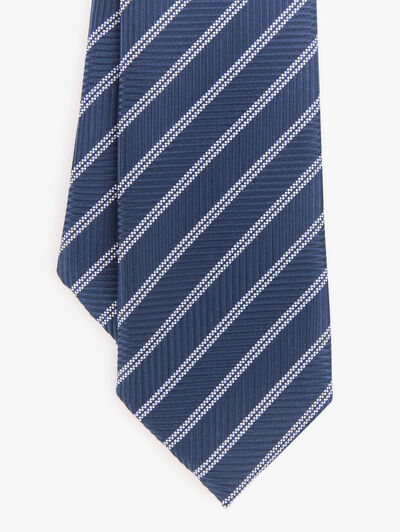 CORBATA JACQUARD MF KIDS AZUL MARINO