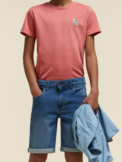 BERMUDA DENIM VUELTA KIDS AZUL