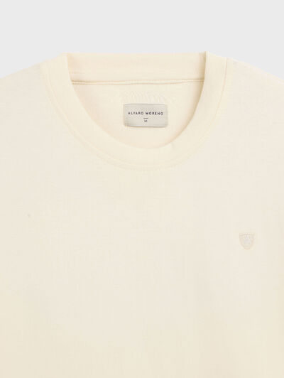 SUDADERA BASIC FANCY CRUDO