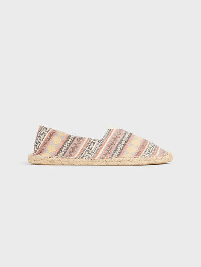 ESPADRILLES ETHNICAL CAMEL