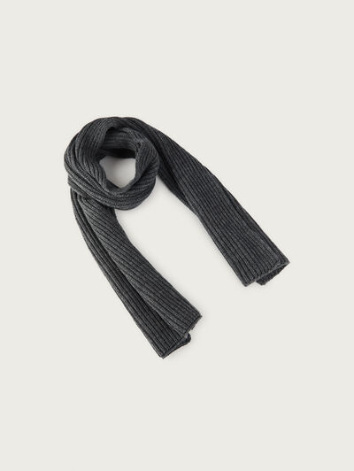 BUFANDA PUNTO KIDS GRIS