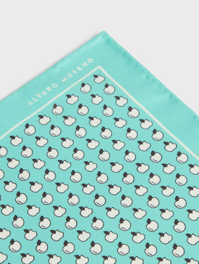 PA&Ntilde;UELO PRINTED VERDE AGUA