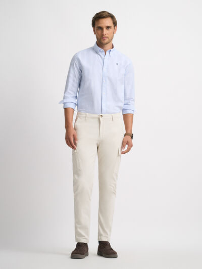 PANTALON CARGO ELVIS CRUDO