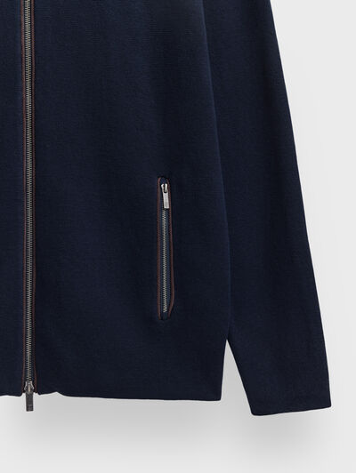 CARDIGAN CONTRASTE