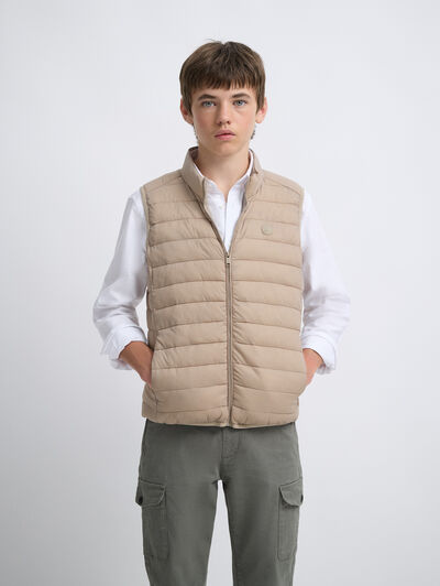 CHALECO NIRO KIDS BEIGE