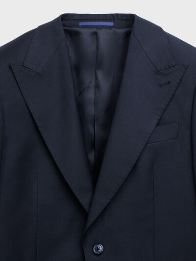 CHAQUE WEDDING TWILL AZUL MARINO