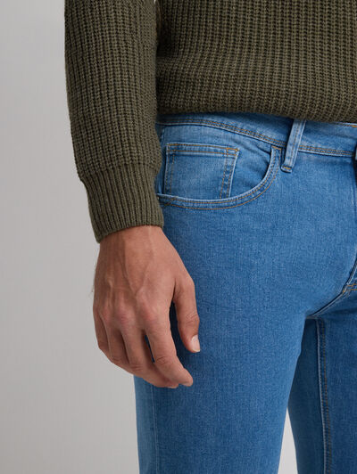 DENIM SLIM BASICO AZUL