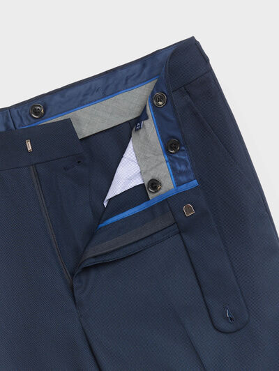 PANTALON CAPO MICROESTRUCTURA AZUL MARINO