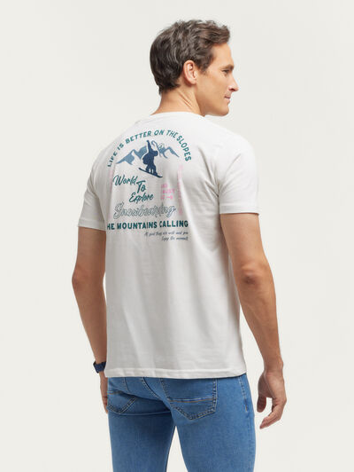 CAMISETA SNOW BLANCO