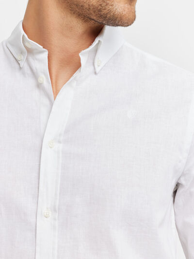 CAMISA LINO C. BOTON