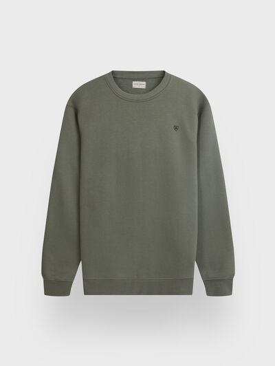 SUDADERA BASICA VERDE