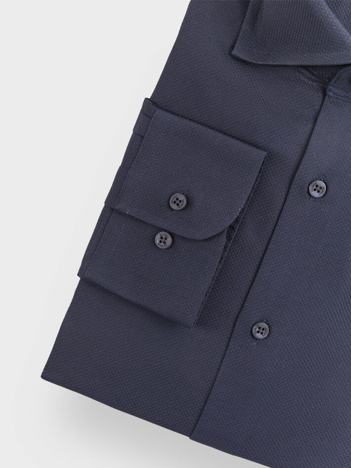 CAMISA PIQUE AMSTERDAM AZUL MARINO